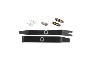 Ford Mustang Interior LED Kit - Diode Dynamics - Stage 1 - Cool White - `10-`14
